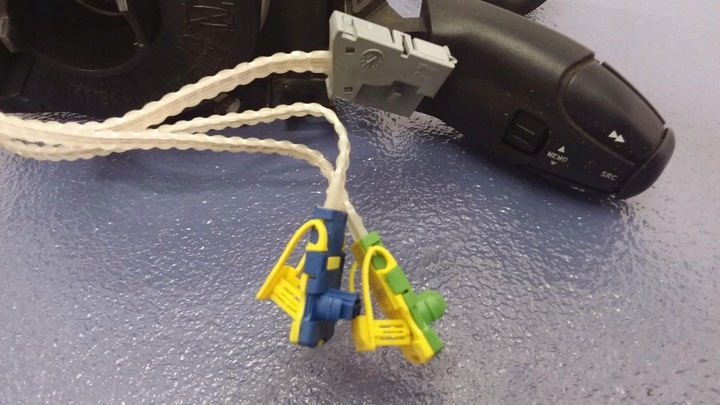 фото №7, Peugeot 206 переключатель комбинированный подрулевые рычаги лента 96511199xt