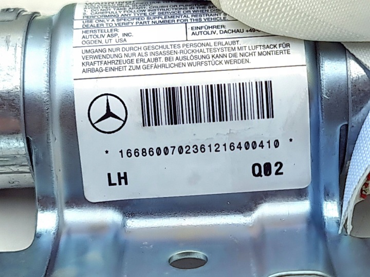 фото №11, Mercedes-benz ml w166 2012 шторка повітряна 1668600702