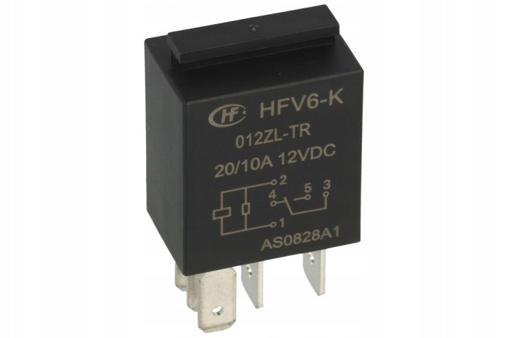 фото №14, Реле 12v 20a 5pin /bosch/