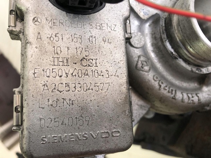 фото №12, Турбонагнітач a6510900480 jeep compass i рестайлінг 2.2