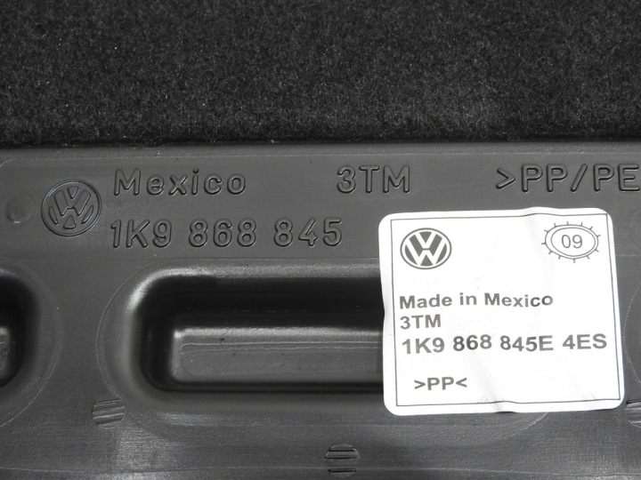 фото №7, Пол багажника vw golf vi 1k9868845