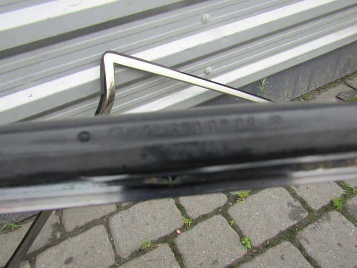 фото №11, 4 mercedes w124 89-96 планка рамка скло зад захист скло задня + прокладки