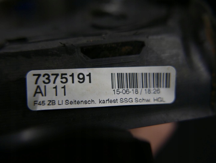 фото №9, Bmw f45 стекло кузовная левый зад тёмное 7375191