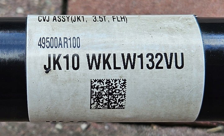 фото №10, Левая полуось шарнир hyundai genesis gv70 электрический 49500ar100 jk10 wklwz132vu