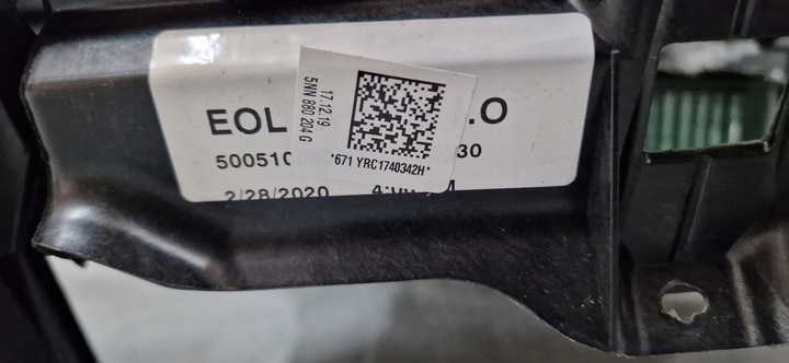 фото №7, Консоль панель роздавальна vw tiguan allspace head up jak нова оригінал