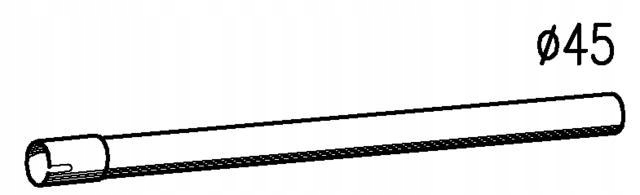 фото №1, Starline труба выпускная vw golf/jetta 1,8 87- труба