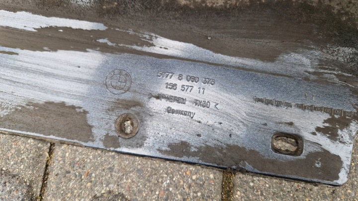 фото №14, Bmw 4 f36 gran купе 14-17 ліва молдинг накладка порогова м-пакет b39 8060373