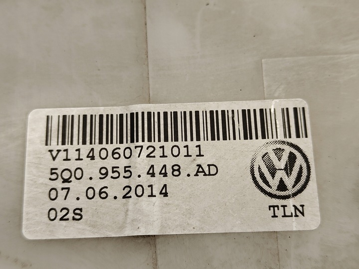 фото №5, Vw seat audi skoda бачок омывателя помпа оригинал 5q0955448