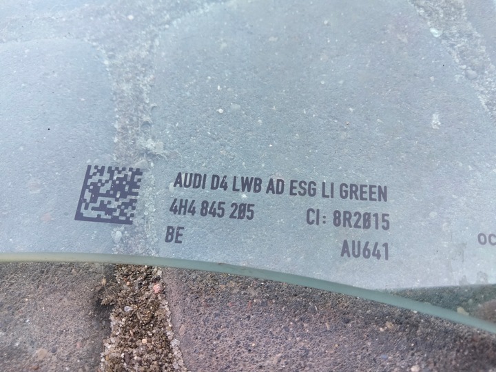 фото №2, Стекло левый зад audi a8 d4 длинный 4h4845205