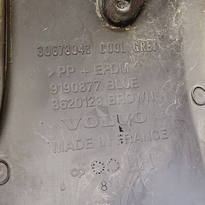 фото №6, Планка крила лівий перед volvo xc70 30678043 nr61