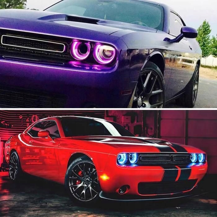 фото №7, Фара фари vland rgb dodge challenger 15