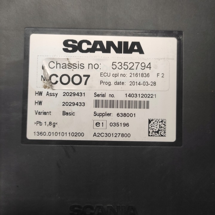 фото №3, Coo7 koord scania базовый автомат extended механическая коробка передач