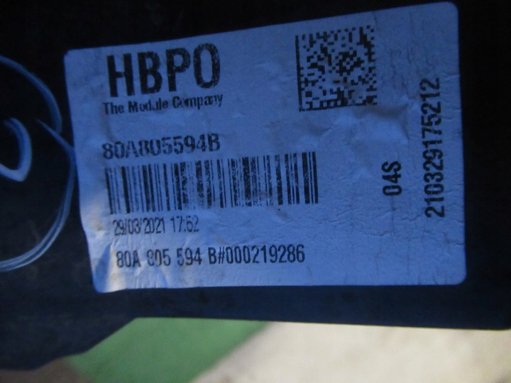 фото №10, Audi q5 ii 2 80a fy 17- підсилювач pas переднє оригінал 80a805594b