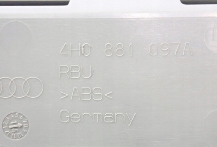 фото №8, 4h0881097a кришка направляючої сидіння audi a8 s8 d4