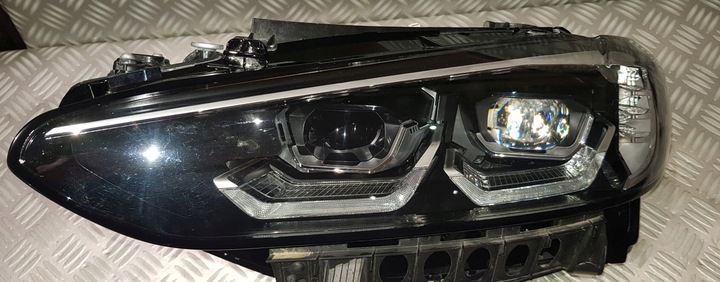 фото №10, Bmw 4 g22 g23 g26 лампа левая перед полный led хром 22r 5a19351