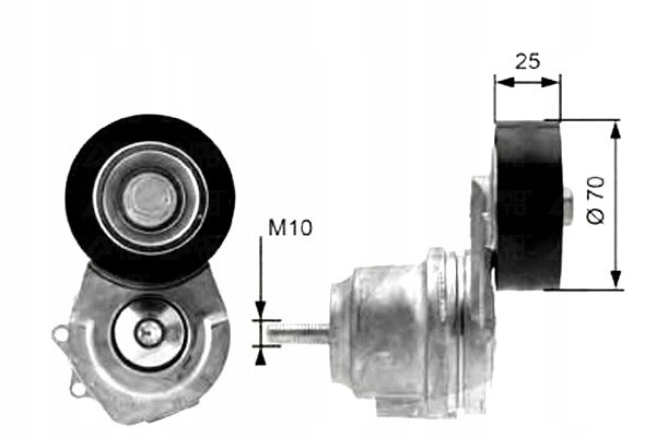 фото №2, Ролик натяжитель gates 55565570 1340266