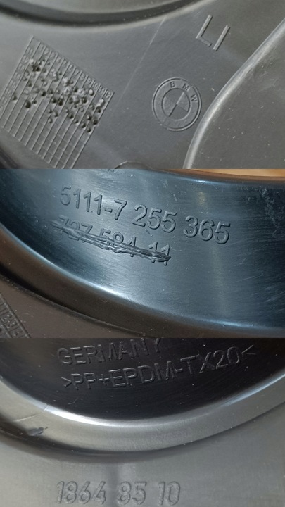 фото №9, Bmw 3 f30 f31 решётка бампера левый перед 51117255365