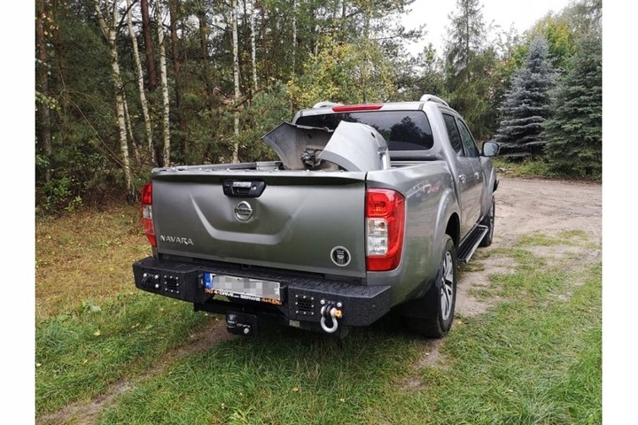 фото №8, Бампер задний стальной nissan navara d23 more 4x4