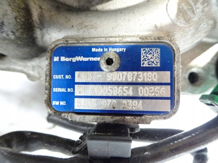 фото №10, Turbosprężarka ford mondeo mk5 2.0 tdci