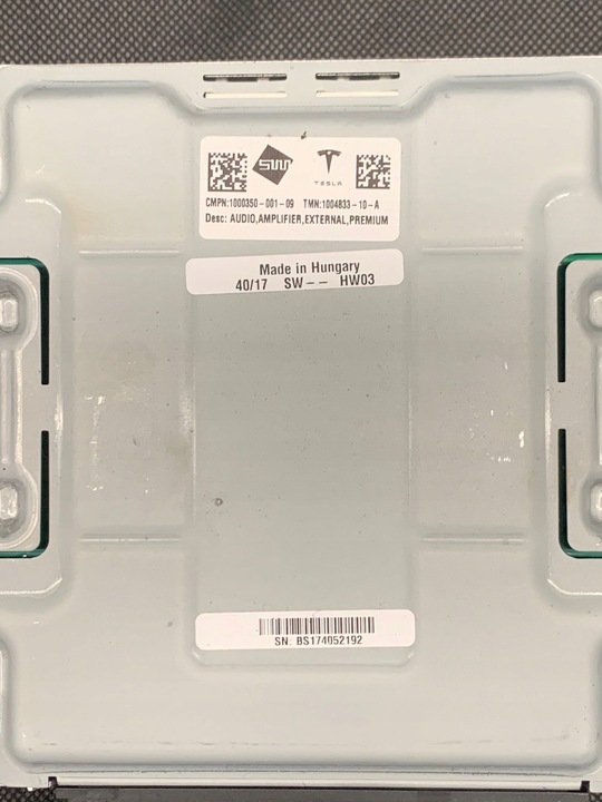 фото №4, Tesla модель s усилитель amplifier 1004833-10-a