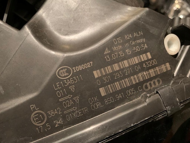 фото №6, Audi tt 8s0 15- ліва лампа ксенон