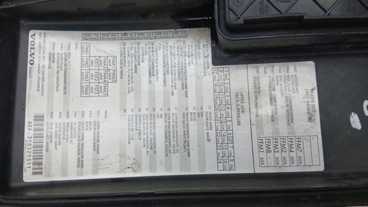фото №5, Корпус коробка предохранителей oem номер 9494211 volvo s60 v70 ii s80