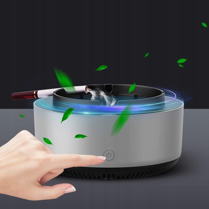 фото №12, Бездымный пепельница з очиститель воздуха, переносная, do дому, офиса