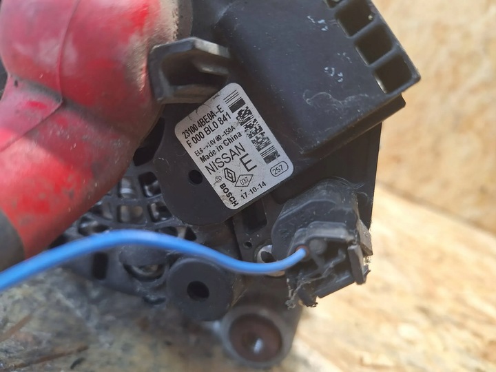 фото №5, Генератор 231004be0a nissan x-trail 1.6 dci