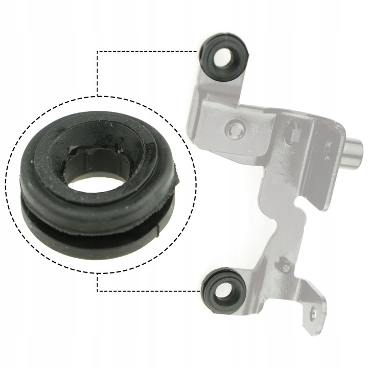 фото №6, Гумова накладка кронштейни кронштейна фільтра повітря 1.6hdi