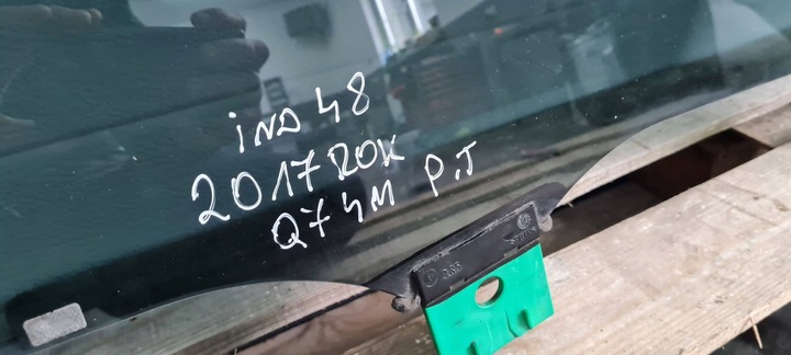 фото №7, Q7 4m sq7 скло кузовна ліва лівий зад as3 17r 2017 4m0845025b