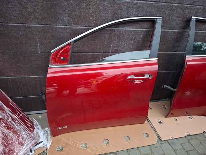 фото №3, Kia sportage iv 4 15- двері перед ліва зад ліві a0 червоний ліва сторона