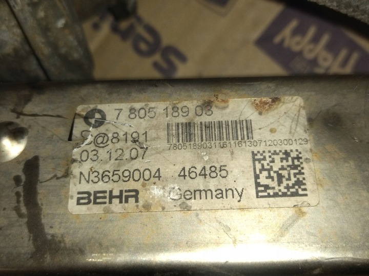 фото №5, Радиаторов выхлопных газов egr - bmw n47 - 2.0 d | 780518903
