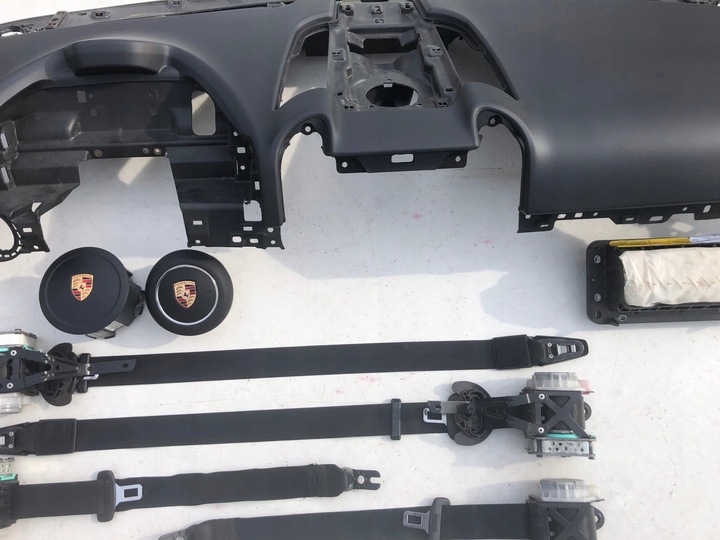 фото №8, Porsche cayene 7p панель капот консоль подушки