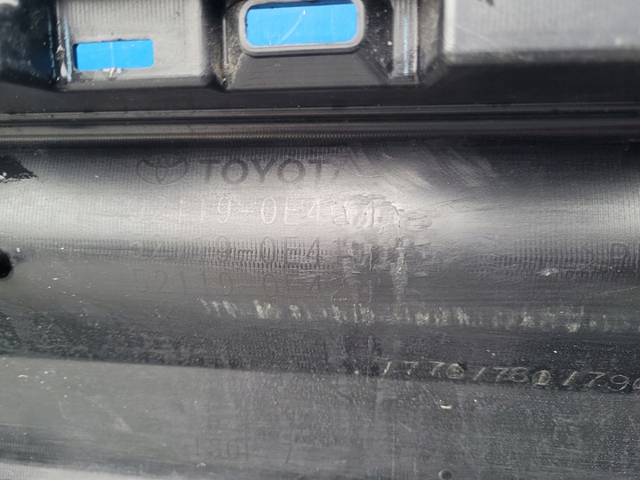 фото №14, Toyota highlander 19- 2019- бампер переднє перед 52119-0e400