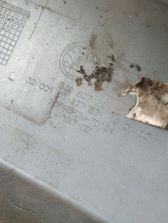 фото №6, Бампер перед переднє skoda fabia 2 ii w колір