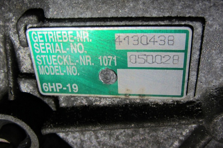 фото №6, Коробка передач коробки передач автоматична bmw e84 2.3 d 5hp19