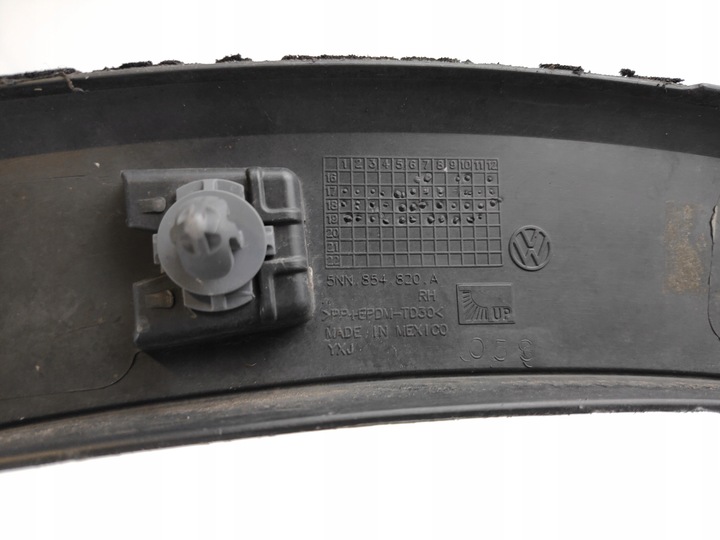 фото №14, Vw tiguan ii allspace планка накладка крыльев правый зад 5nn854820a