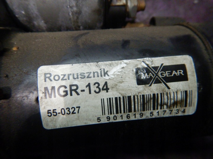 фото №4, Fiat albea 02-12 1,6 16v стартер mgr134 9 зубів