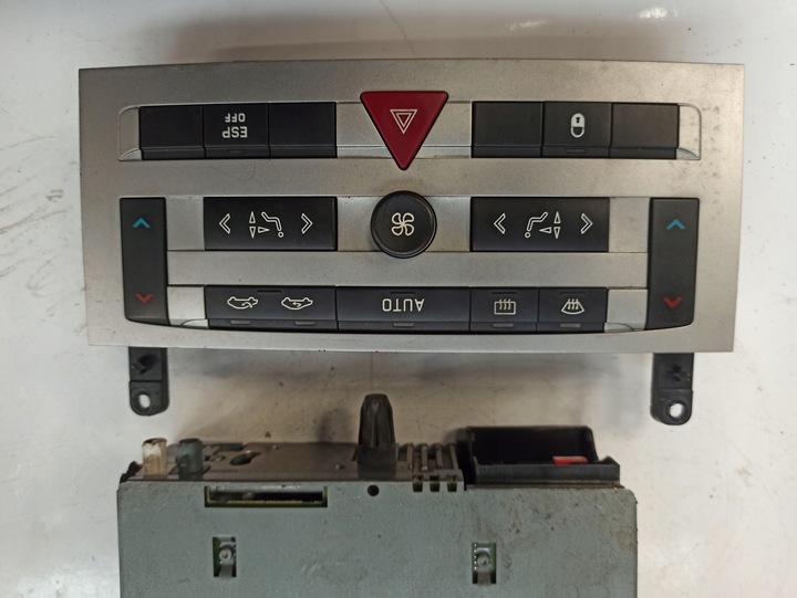 фото №15, Peugeot 407 радіопрогравач cd + панель кондиціонера 9660647677 96573322yp