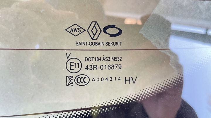 фото №4, Renault koleos ii 2 стекло задняя крышки зад