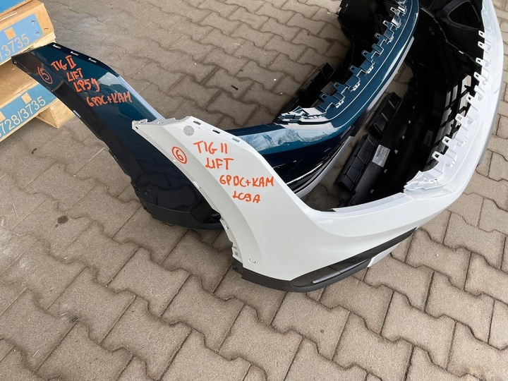 фото №12, Vw tiguan ii рестайлінг бампер перед 6pdc lp5j lc9a