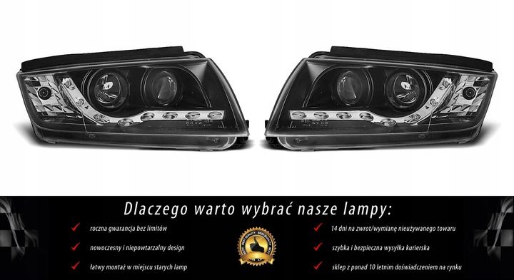 фото №2, Лампи фари do skoda fabia 1999-2008 daylight