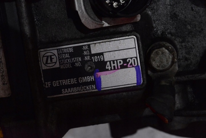фото №5, Коробка передач автомат 20hz29 peugeot 607 2.2 hdi 133 km 00-04