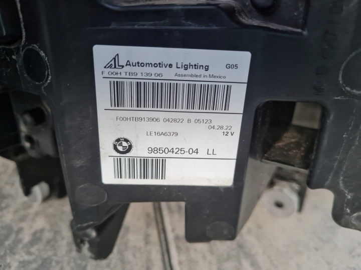 фото №12, Bmw x5 g05 x6 g06 x5m x6m фара ліва повний led laser 9850425-04 срібна 2022