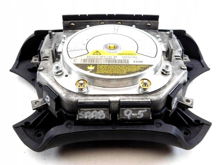 фото №9, R/20 saab 9-5 95 подушка air bag водителя 9400 /2