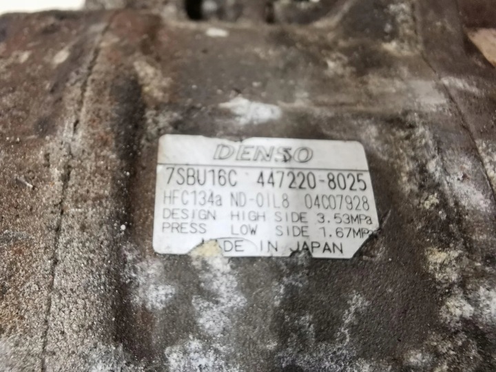 фото №6, Компрессор кондиционера bmw 5 touring e39 7sbu16c 3.0l дизель 2002