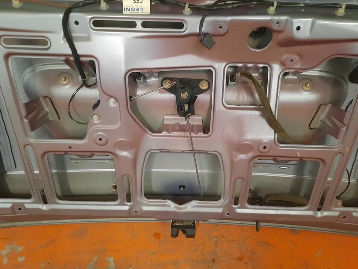 фото №14, Opel zafira a 03-05 рестайлинг крышка багажника зад задняя z163