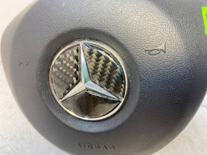 фото №8, Mercedes подушка безопасности водителя чёрная подушка 9116 a0008602200