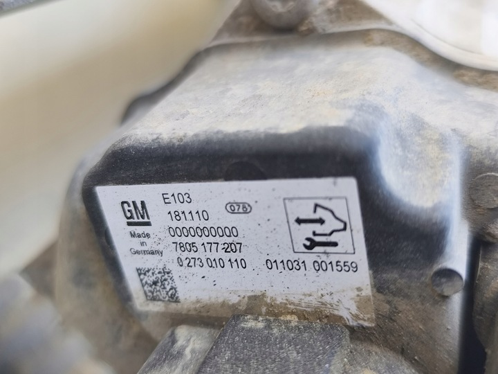 фото №6, Рейка рульового управління трансмісія opel astra iv 4 j 2009-2012 7805177207 європа