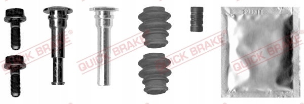 САЙЛЕНТБЛОКИ PROWADZĄCE СУППОРТА QUICK BRAKE 113-0005X